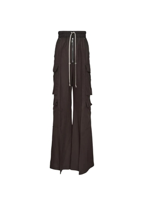 Rick Owens Cargobelas drawstring cargo pants - Brown