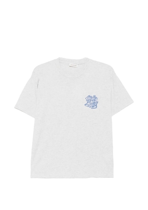 ANINE BING Cade logo-print cotton T-shirt - Grey