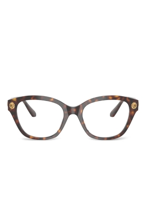 Swarovski Eyewear tortoiseshell crystal-embellished glasses - Brown
