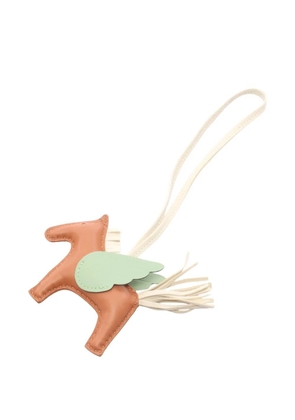 Hermès Pre-Owned 2023 PM Rodeo Pegasus bag charm - Neutrals