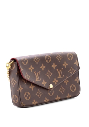 Louis Vuitton Pre-Owned Felicie Pochette Monogram Canvas crossbody bag - Brown
