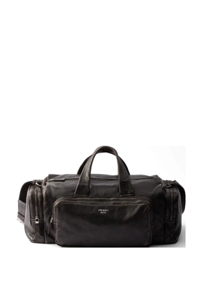 Prada nappa leather duffel bag - Brown
