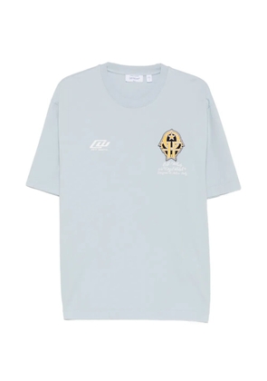 Off-White logo-print T-shirt - Blue