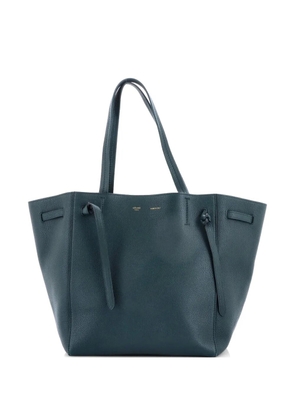 Celine Pre-Owned Phantom Tie Cabas Leather Small tote bag - Green