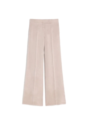 Max Mara pressed-crease wide-leg trousers - Neutrals