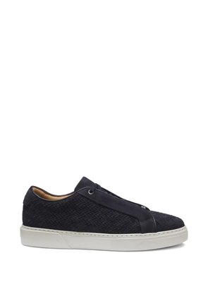 BOSS textured sneakers - Blue