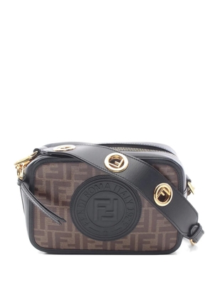 Fendi Pre-Owned Zucca Camera cross body bag - Black