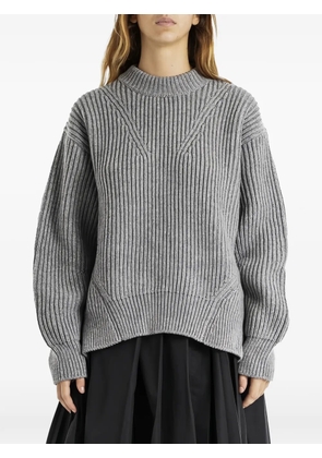 Jil Sander long-sleeves sweater - Grey