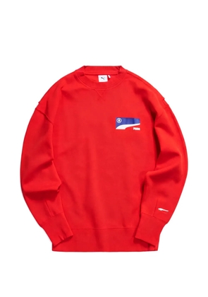 PUMA Ader crew-neck long-sleeves sweater - Red