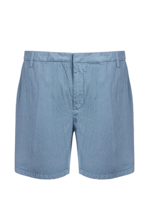 DONDUP crinkled-effect bermuda shorts - Blue