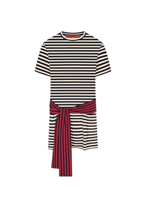 Simon Miller Lottie striped T-shirt dress - Blue