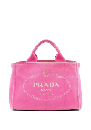 Prada Pre-Owned 2000s Canapa canvas tote bag - Pink