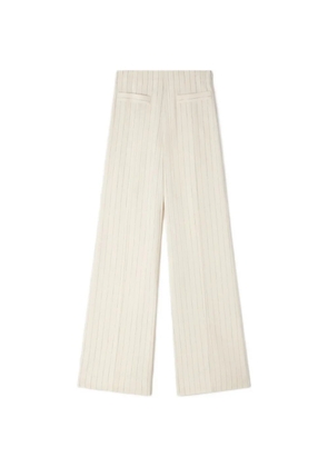 SANDRO striped trousers - Neutrals