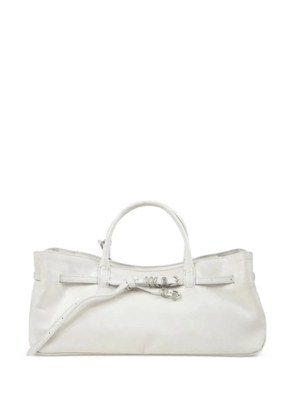 Marge Sherwood Grandma buckle-detail tote bag - White