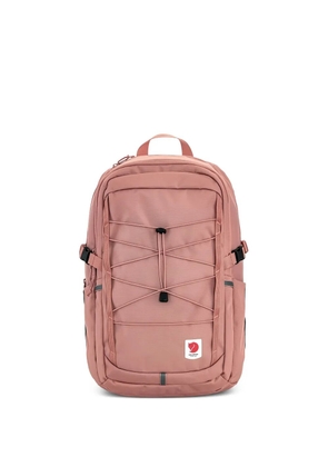 Fjällräven Skule 28 bungee-cord logo-patch backpack - Pink