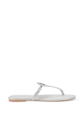 Kurt Geiger Kurt Heart T-bar sandals - Silver