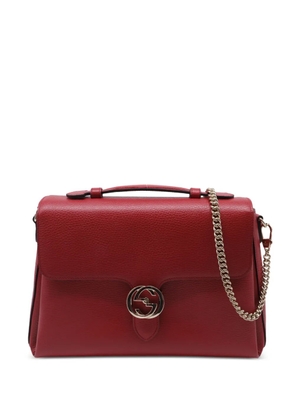 Gucci Pre-Owned Interlocking G Dollar shoulder bag - Red