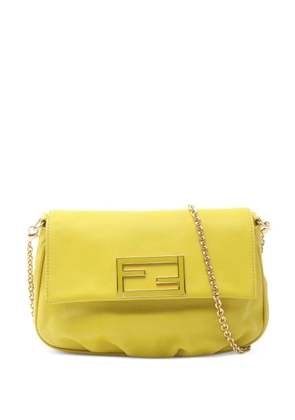 Fendi Pre-Owned 2000s Fendista Pochette cross body bag - Yellow
