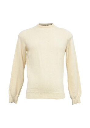 Saint Laurent Pre-Owned knitted crewneck sweater - Neutrals