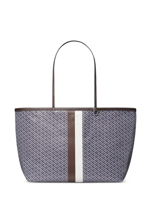 Tory Burch Racer printed tote bag - White