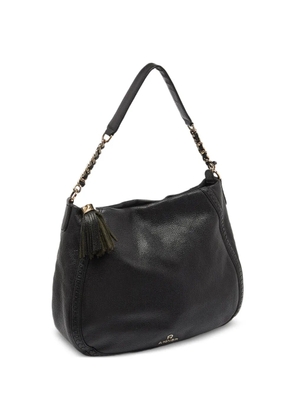 Aigner Vintage tassel-detail chain-link tote bag - Black