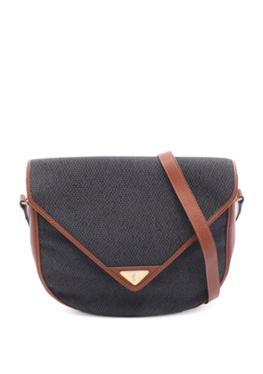 Saint Laurent Pre-Owned 2000s two-tone shoulder bag - Grey