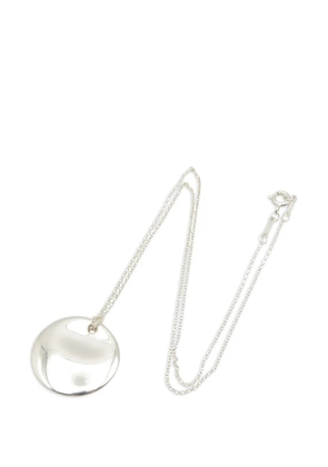 Tiffany & Co. Pre-Owned 2010s round-pendant necklace - Silver