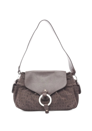 Bvlgari Pre-Owned 2010s Logomania shoulder bag - Brown