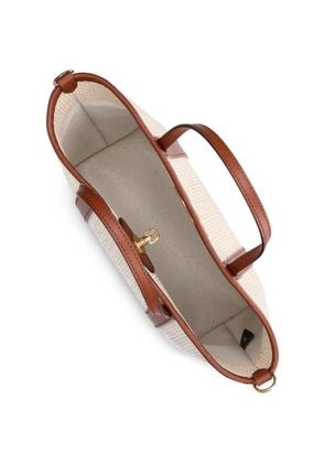 Mulberry Bayswater woven mini tote bag - Neutrals