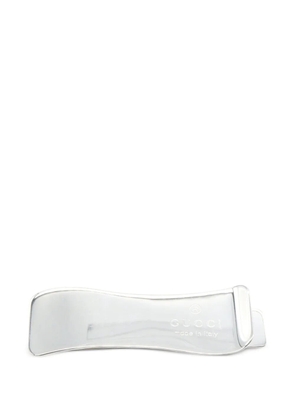 Gucci Pre-Owned 2010s wavy money clip - Silver
