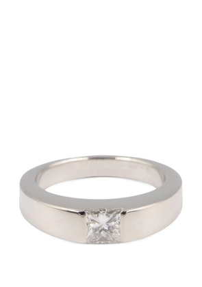 Cartier 2010s Tank diamond ring - Silver