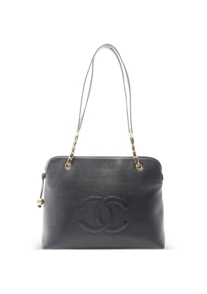 CHANEL Pre-Owned 1994-1996 Caviar CC shoulder bag - Black