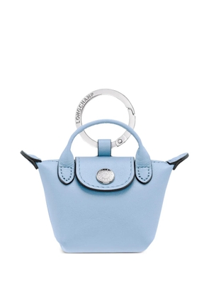 Longchamp Le Pliage keyring - Blue