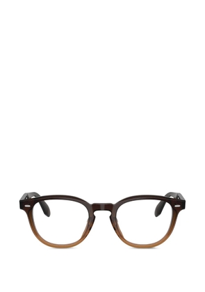 Oliver Peoples round-frame glasses - Brown