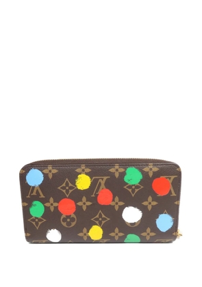 Louis Vuitton Pre-Owned x Yayoi Kusama Monogram zip wallet - Brown
