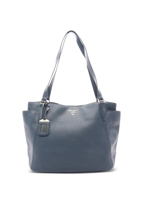 Prada Pre-Owned 2000s Vitello Daino tote bag - Blue