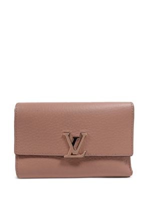 Louis Vuitton Pre-Owned Taurillon Capucines Compact wallet - Pink