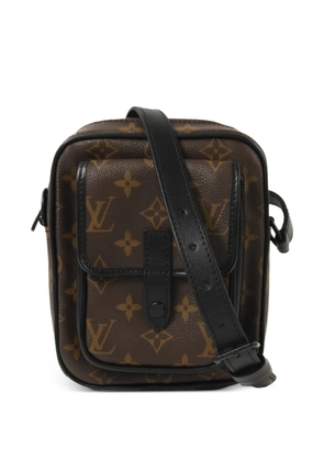 Louis Vuitton Pre-Owned Christopher Monogram Macassar shoulder bag - Brown
