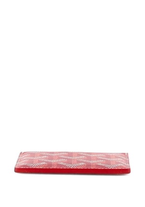 Goyard Pre-Owned Saint Sulpice Coated Canvas card holder - Red