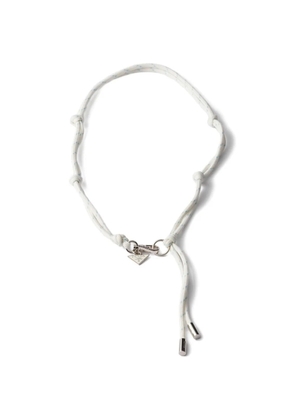 Prada cord necklace - Silver