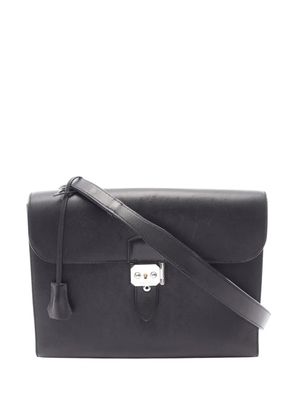 Hermès Pre-Owned 2021 Evergrain Sac A Depeches 29 business bag - Black