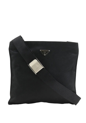Prada Pre-Owned 2000-2013 Satin Zip Top crossbody bag - Black