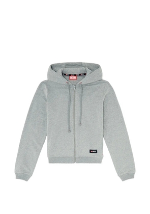 Diesel zip-up drawstring hoodie - Grey