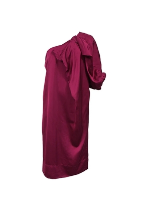 Stella McCartney Pre-Owned 2010 knot-detail one-shoulder dress - Pink