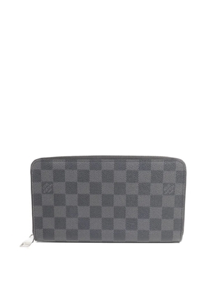Louis Vuitton Pre-Owned Damier Graphite Zippy wallet - Black