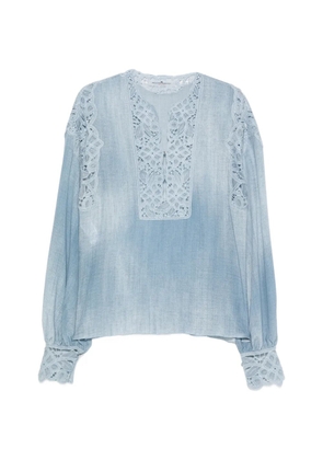 Ermanno Scervino long-sleeve blouse - Blue