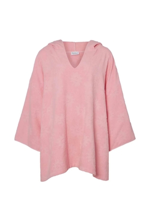 Hunza G Sunny hooded poncho - Pink