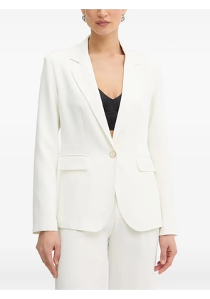 FRACOMINA logo-button blazer - White