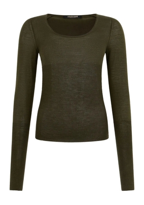 Roberto Cavalli long-sleeve top - Green