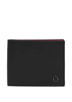 Orciani Spyder logo-plaque wallet - Black